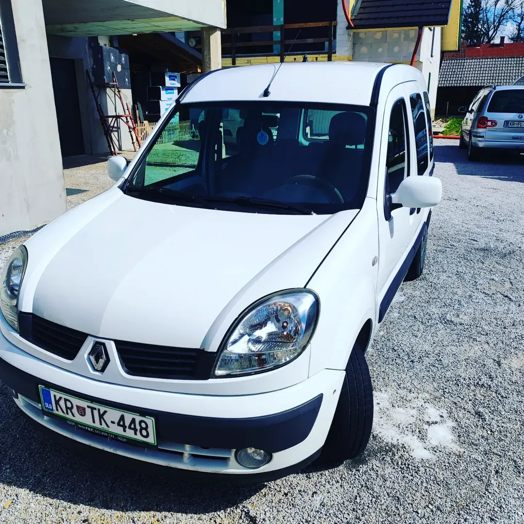 Renault Kangoo po čiščenju zunanjosti